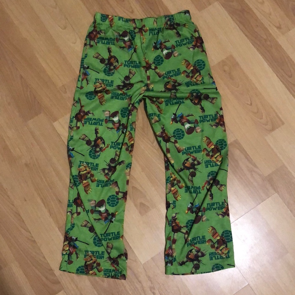 Boys medium ninja turtle pajama pants